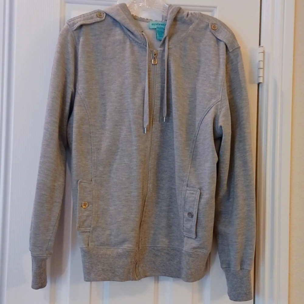 *Grey Hoodie Large